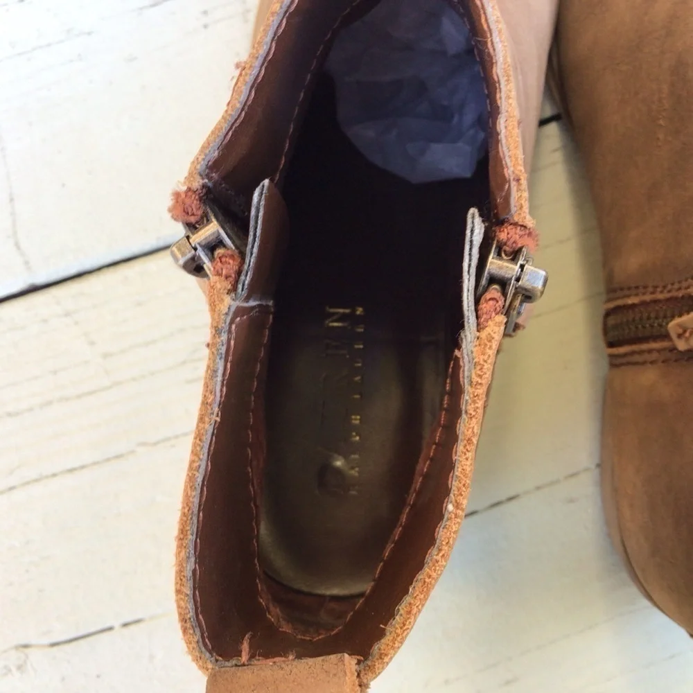 Ralph Lauren Brown Booties